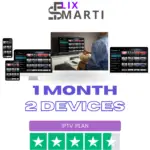 1-Month IPTV Subscription - 2 Devices