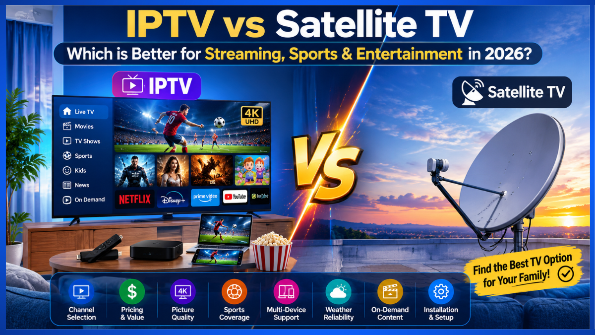 IPTV vs Satellite TV: Which Is Better for Streaming, Sports ...