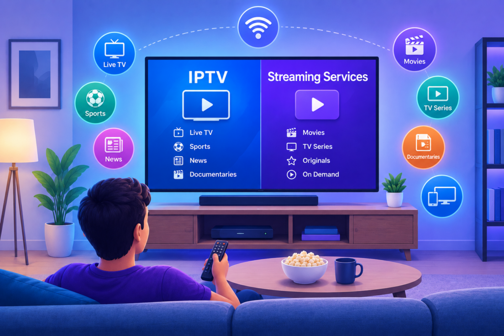 IPTV vs Streaming Services What's the Difference